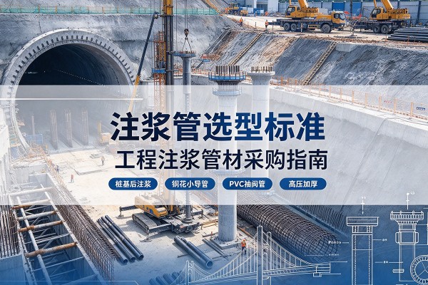 尼玛注浆管选型标准